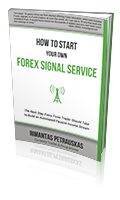 The Book cover - How to Start your own Forex Signal Service